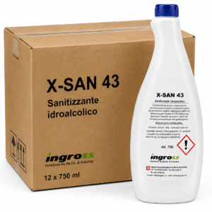 X-SAN 43 Disinfettante 12x750ml