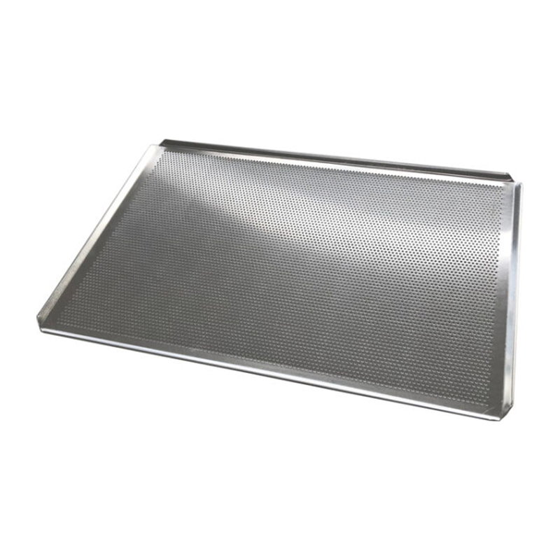 Teglia in alluminio perforata 600/400 per forno ventilato