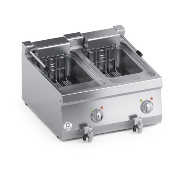 Elektro-Fritteuse 2 Becken à 11 Liter
