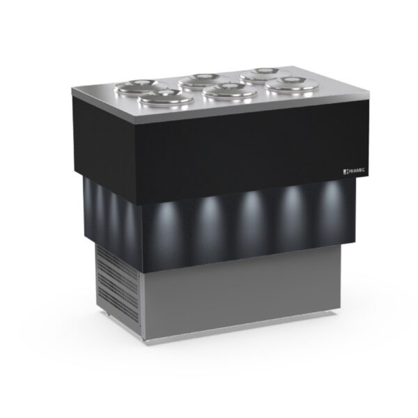 Framec - Vitrine pour glacées et granité CARRARA 6