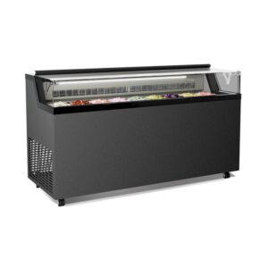 Framec - Belüftete Vitrine für Speiseeis FLAT 9