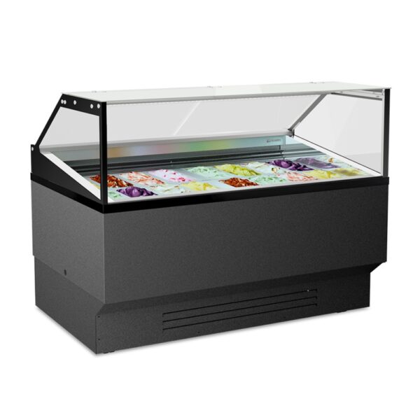 Framec - Belüftete Vitrine für Speiseeis RIMINI