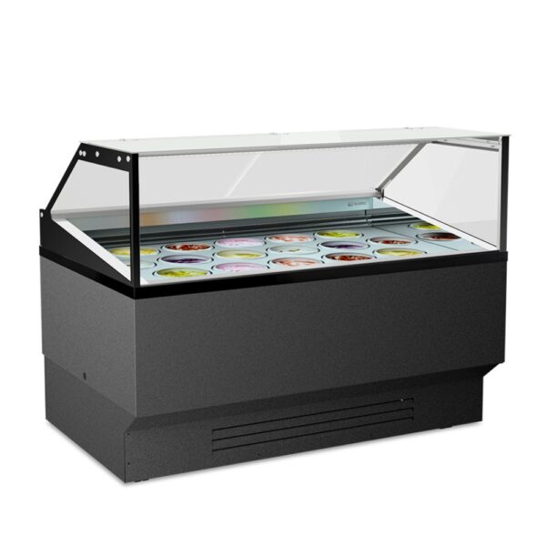 Framec - Belüftete Vitrine für Speiseeis RIMINI – Bild 2
