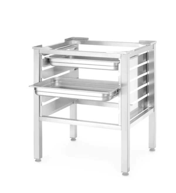 Support pour fours GN 1/1 Millenial Smart Gastro, Black Mask Gastro et Touch Screen Gastro, HENDI, 610x560x(H)770mm – Image 3