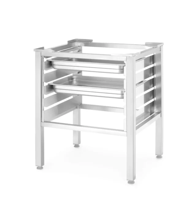 Support pour fours GN 1/1 Millenial Smart Gastro, Black Mask Gastro et Touch Screen Gastro, HENDI, 610x560x(H)770mm – Image 2