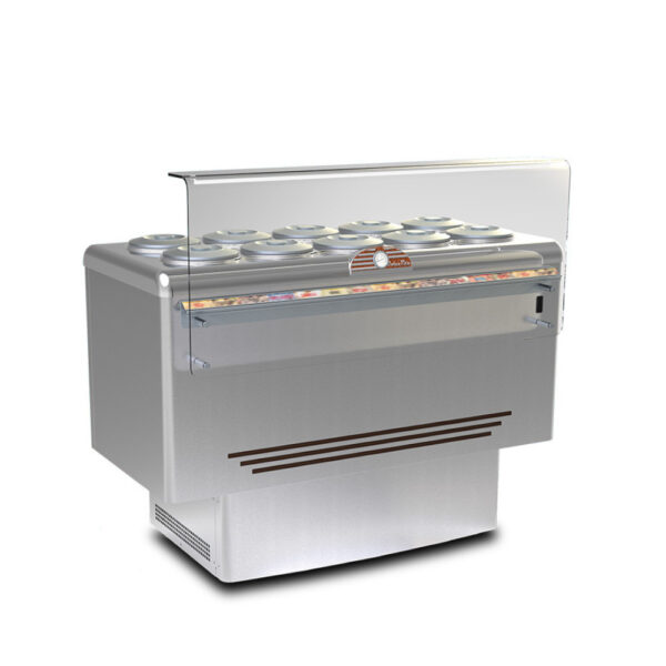 Framec - Vitrine pour glacées et granité DOLCE VITA 10 LUXE