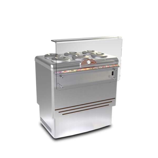 Framec - Vitrine pour glacées et granité DOLCE VITA 6 LUXE