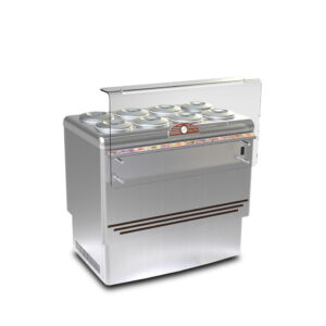 Framec - Kühltisch für Softeis und Granitas DOLCE VITA 8 LUXE