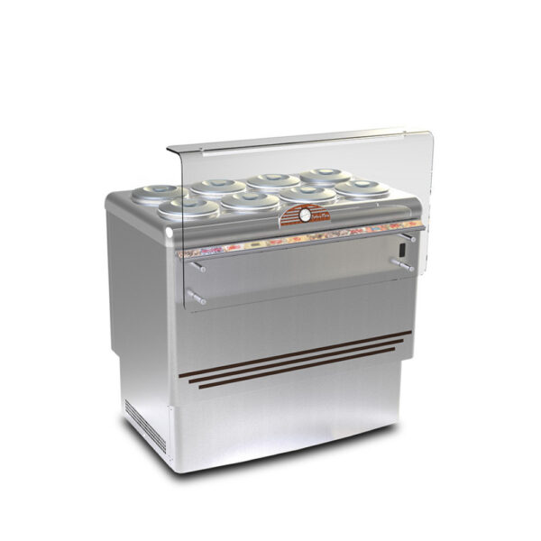 Framec - Kühltisch für Softeis und Granitas DOLCE VITA 8 LUXE