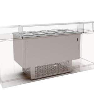 Framec - Banco da incasso per gelato e granite DOLCE VITA IN 10