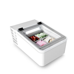 Framec - Tischaufsteller für Softeis und Eis am Stiel MINI CREAM 2V