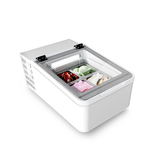 Framec - Tischaufsteller für Softeis und Eis am Stiel MINI CREAM 2V