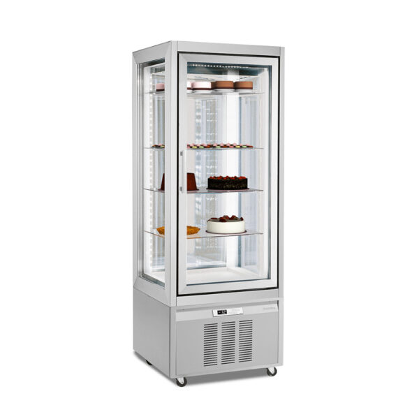 Mondial - Vitrine verticale positive/négative 4 faces vitrées ONLYVISION N 400