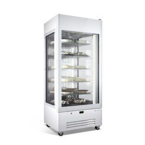 Framec - Ausstellervitrine mit 3 verglasten Seiten VENERE 90 NS