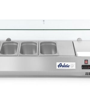 Arktic Aufsatz-Kühlvitrine Gastronorm 4x GN 1/3