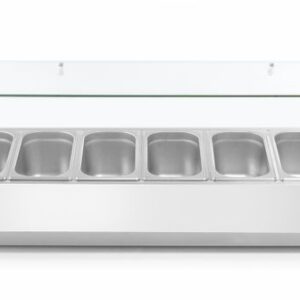 Arktic Aufsatz-Kühlvitrine Gastronorm 9x GN 1/3