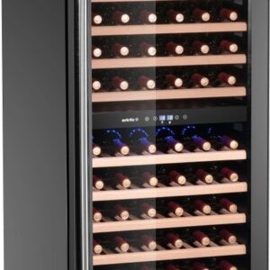 Arktic Weinkühler, 2 Zonen, 131 Flaschen