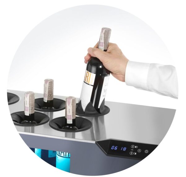 Arktic Theken-Weinkühler Cellar, 2 Zonen – Bild 4