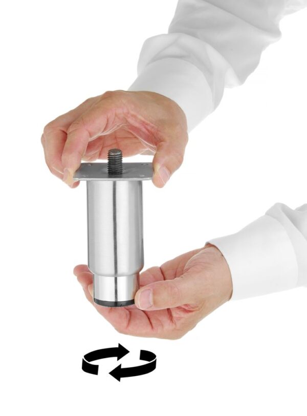 HENDI Set mit 4 Füßen für Kühl- und Gefrierschränke – Bild 2