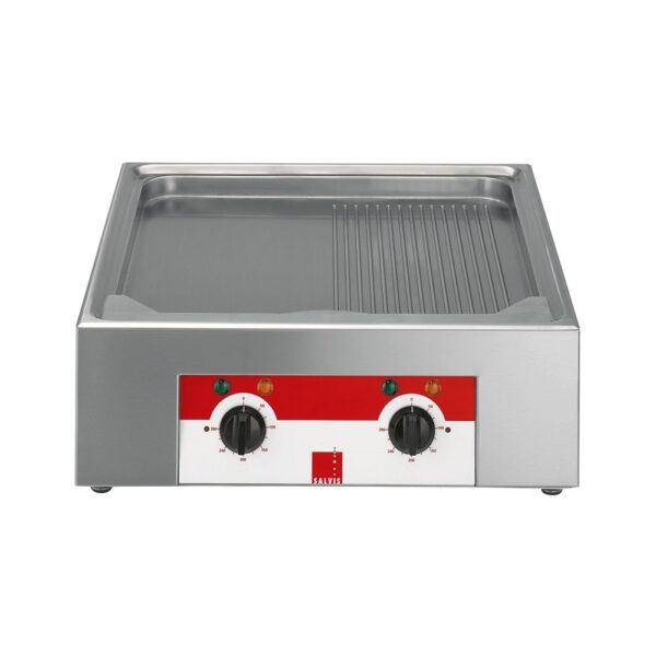 Salvis Smartline - Grill‐Griddle Platte gerillt & glatt 600