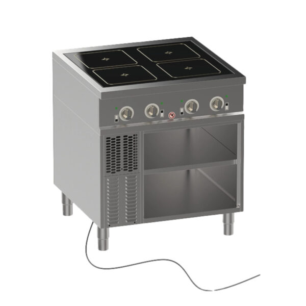 Salvis Herd Master Compact - Induktionskochfeld mit 4 Rundspulen