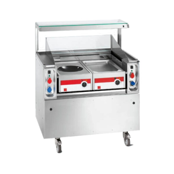 Stations de cuisson mobiles Salvis Fresh&Smart – 1100 mm
