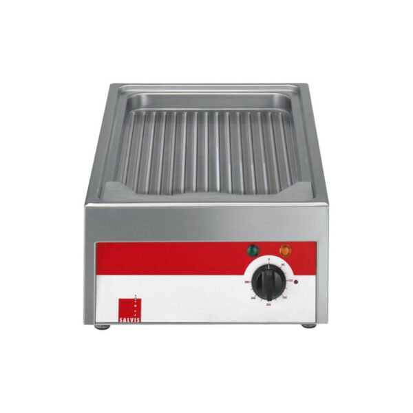 Salvis Smartline - Griddle-Platte gerillt 400