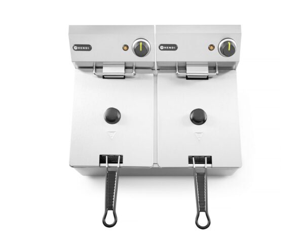 HENDI Friteuse Kitchen Line - 2x 6L – Image 4