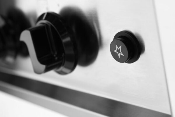 HENDI Gasherd - 5 Kochfelder, offener Unterbau – Bild 2