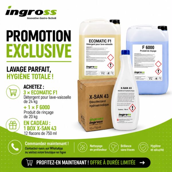 Kit produits de nettoyage cuisine professionnelle – Pack complet restauration – Image 3