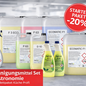Reinigungsmittel Set Gastronomie – Komplettpaket Küche Profi