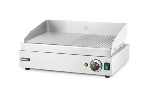 HENDI Fry top Profi Line, metà rigata - immagine 2