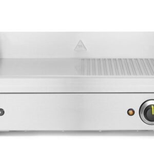 HENDI Grill Profi Line, moitié rainurée