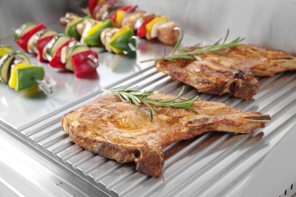 HENDI Fry top Profi Line, metà rigata - immagine 4