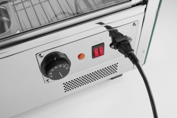 HENDI Vitrine de table chauffante 120 L – Image 4