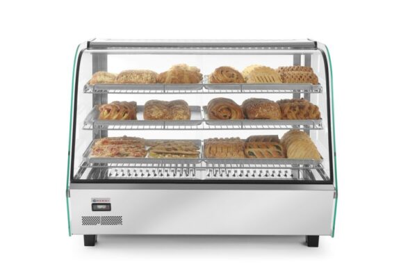HENDI Vitrine de table chauffante 160 L – Image 2