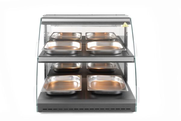 HENDI Vetrina riscaldata al quarzo a due livelli