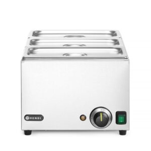 HENDI Set: Bagno-maria Ranger + 3x GN 1/3 con coperchio