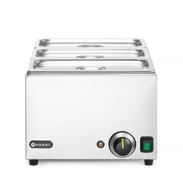 HENDI Set: Bagno-maria Ranger + 3x GN 1/3 con coperchio