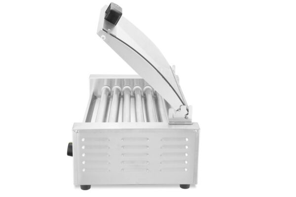 HENDI Rollengrill, 1-Zone mit Energiesparabdeckung - 7 Rollen – Image 2