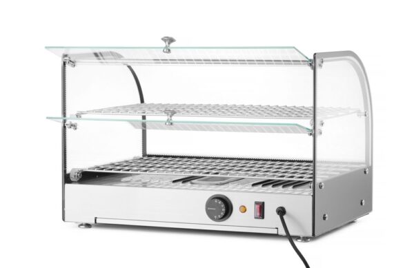 HENDI Vitrine de table chauffante deux niveaux 45 L – Image 4