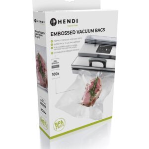 HENDI Vakuum-Kochbeutel, geprägt