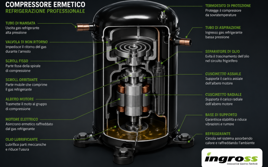 Compressore rumoroso o sempre acceso: cosa sta succedendo