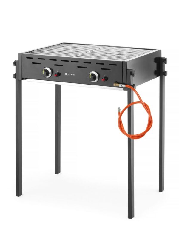 HENDI Gasgrill Roast-Master Pro Schwarz – Bild 2