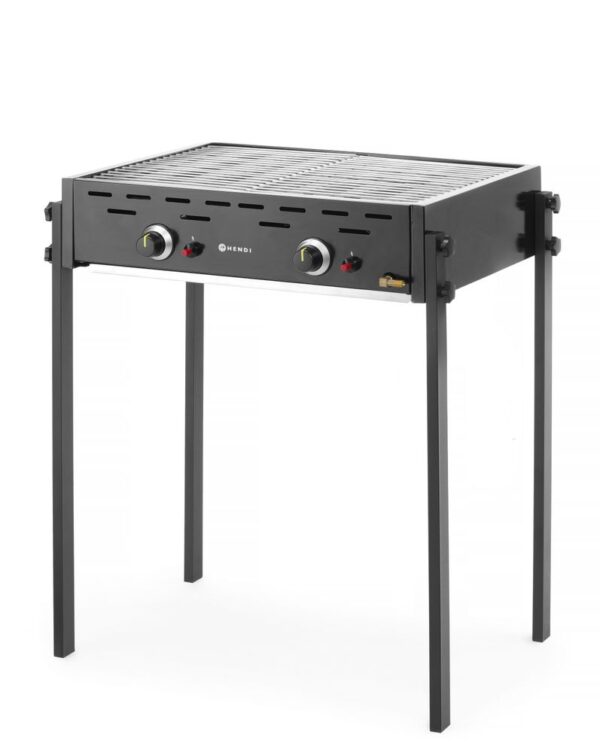 HENDI Gasgrill Roast-Master Pro Schwarz
