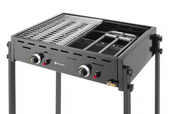HENDI Gasgrill Roast-Master Pro Schwarz – Bild 5