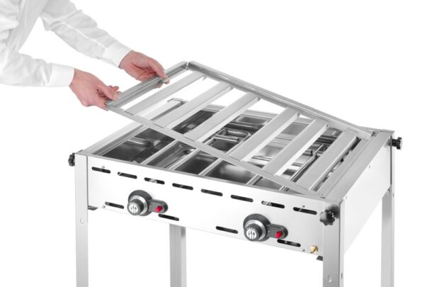 HENDI Grillsystem Green Fire mit 2 Brennern – Bild 5