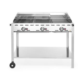HENDI Grillsystem Green Fire mit 3 Brennern