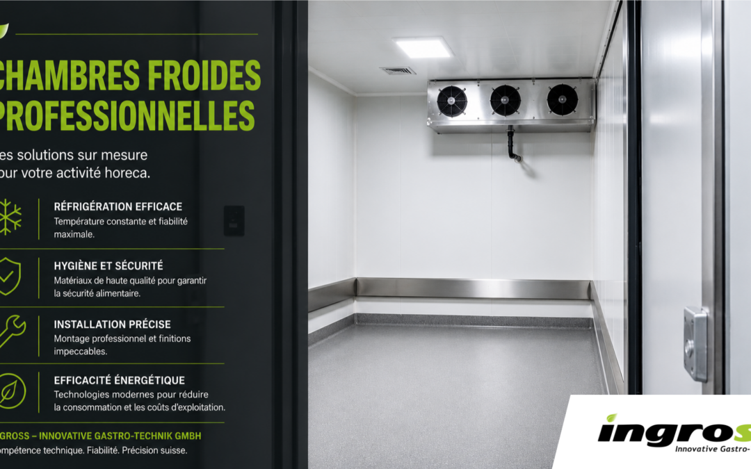 Manuel technique pour chambres froides professionnelles