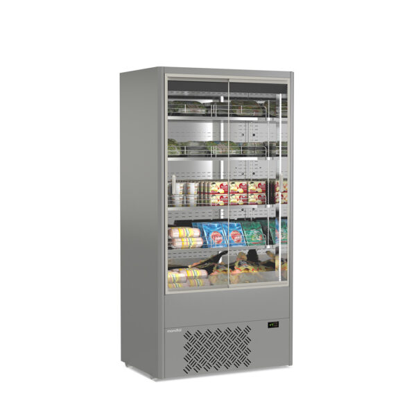 Mondial - Espositore murale ventilato con porte scorrevoli MURALES 10 SD X